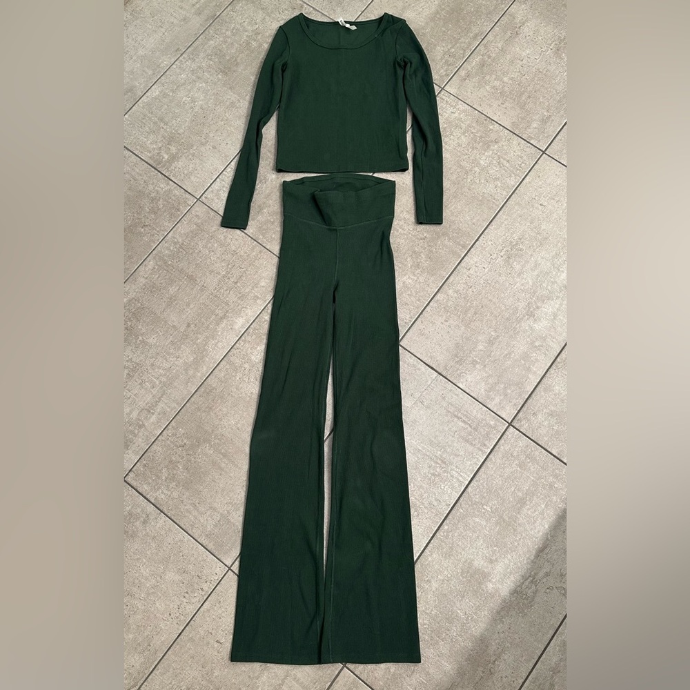 Pact Flare Leggings & Long Sleeve Set